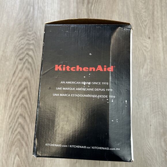 KitchenAid KHM512IC Hand Mixer Ice Blue 5-Speed Stainless Steel Turbo Beater NEW - Picture 6 of 8